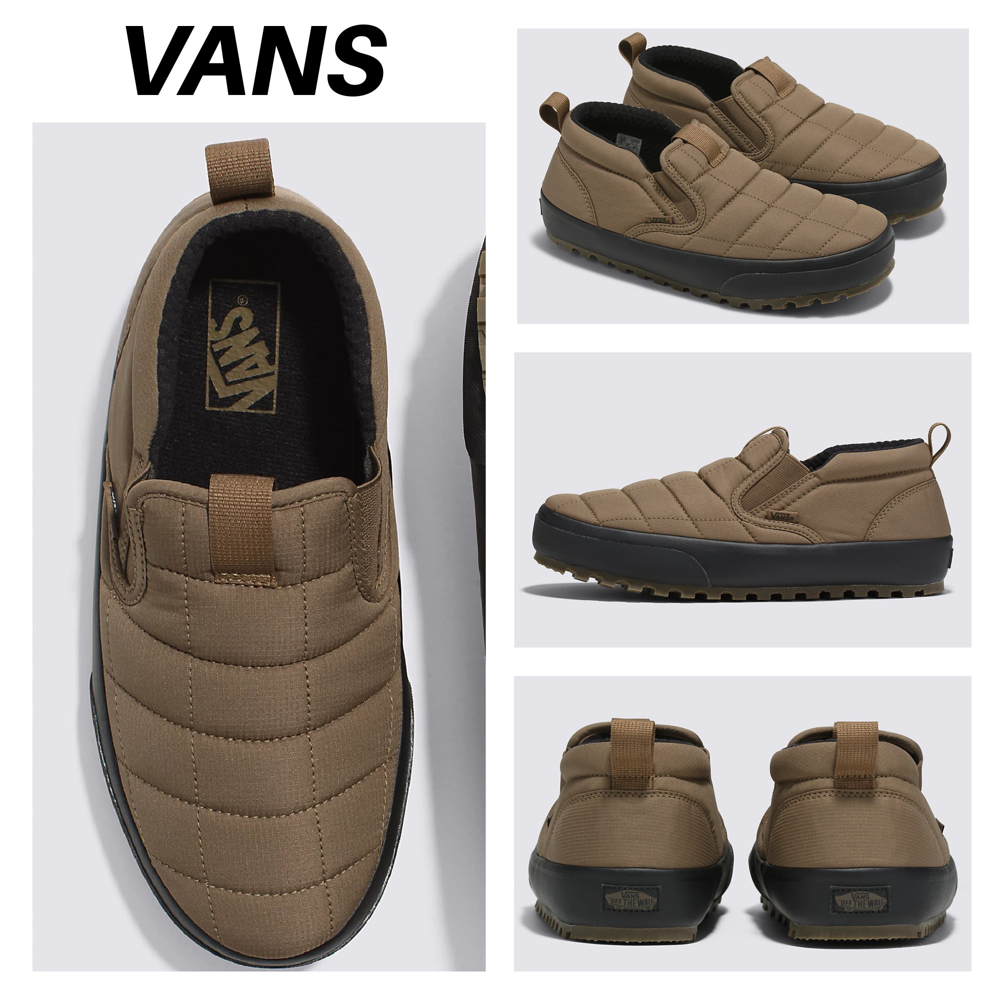 【Vans】QUILTED SNOW LODGE SLIPPER MID VANSGUARD SHOE