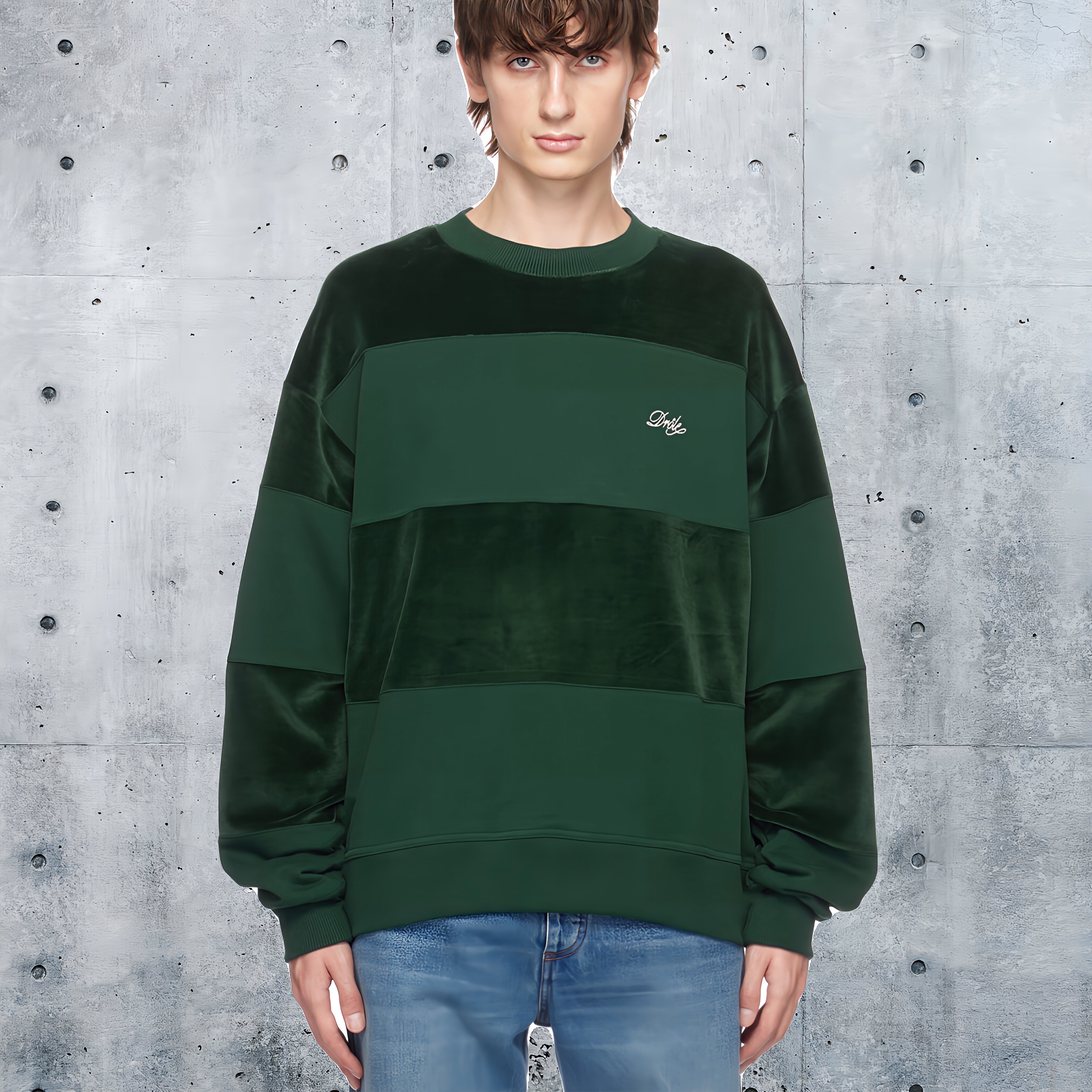 グリーン Le Sweatshirt A Bandes スウェットシャツ