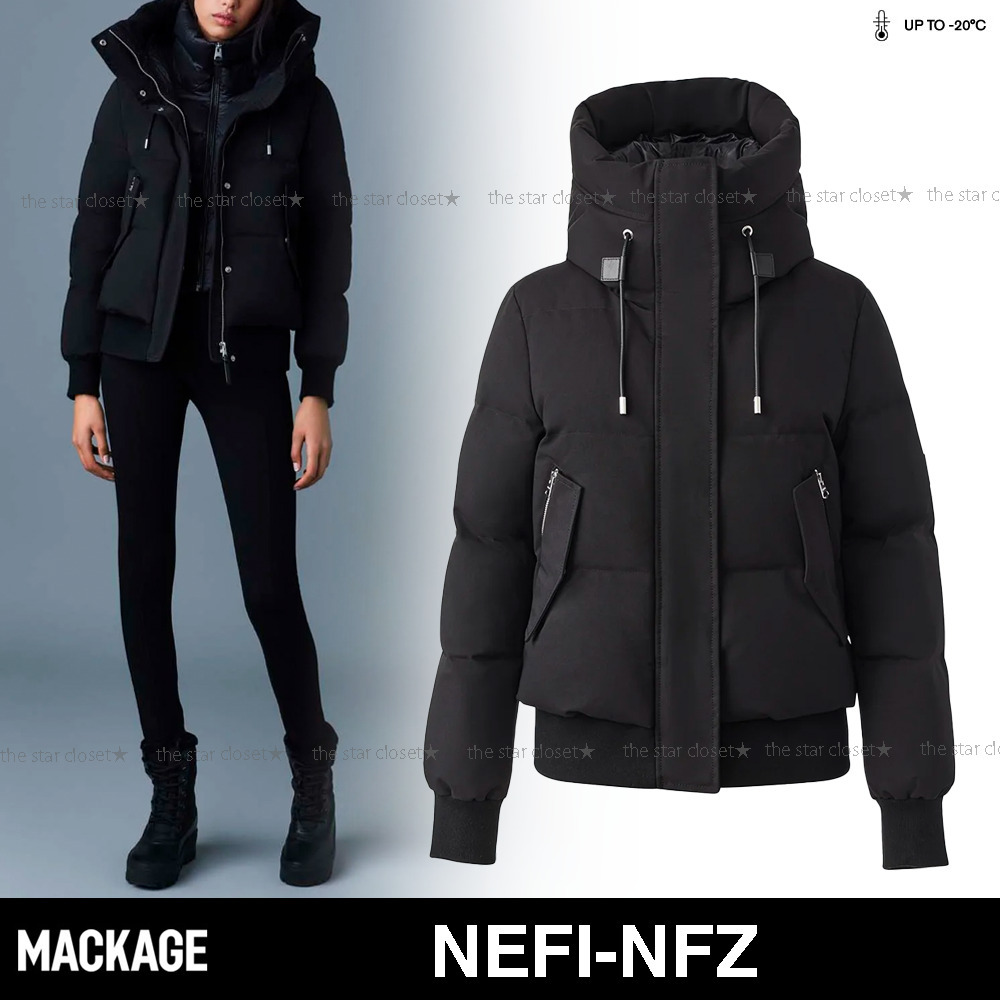MACKAGE マッカージュ NEFI-NFZ Down Jacket ダウンジャケット MACKAGEマッカージュ○NEFI-F ネフィ ダウン ボンバージャケット