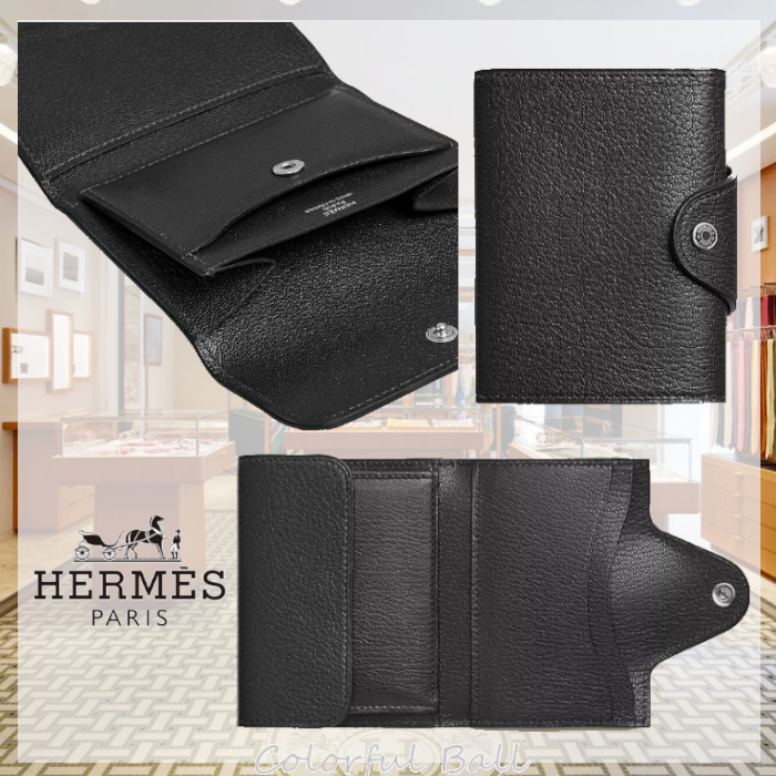 【コンパクトで便利】HERMES ユリス コンパクトカードホルダー