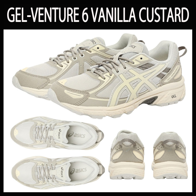 人気☆ASICS☆ GEL-VENTURE 6 VANILLA CUSTARD