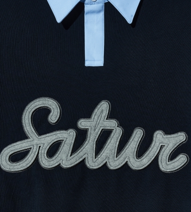 韓国の人気★ SATUR ★ APPLIQUE LOGO CUFFS SWEATSHIRTS 韓国の人気☆ SATUR ☆ APPLIQUE LOGO CUFFS SWEATSHIRTS