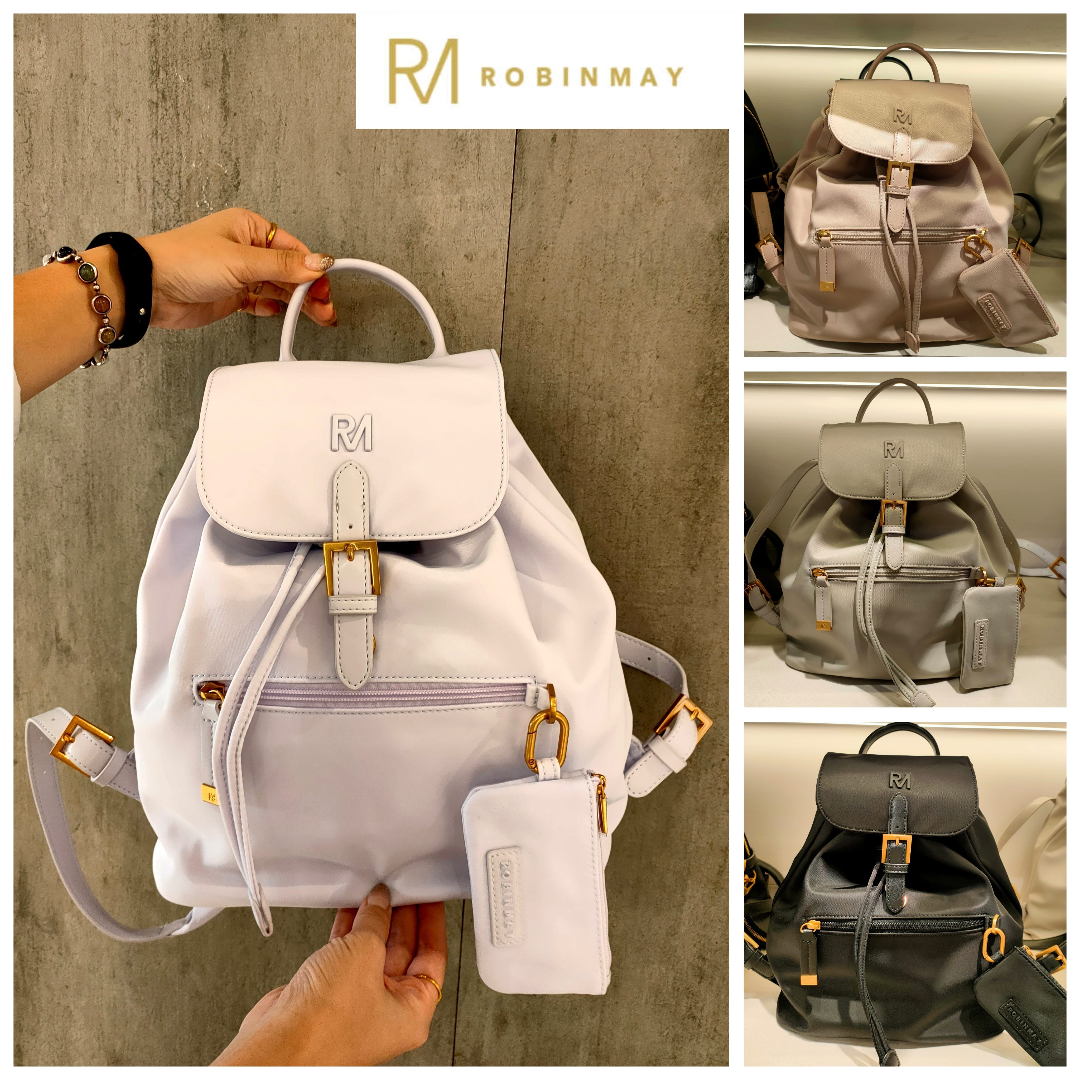ROBINMAY】ナイロンリュック コインケース付 (z374) (ROBINMAY