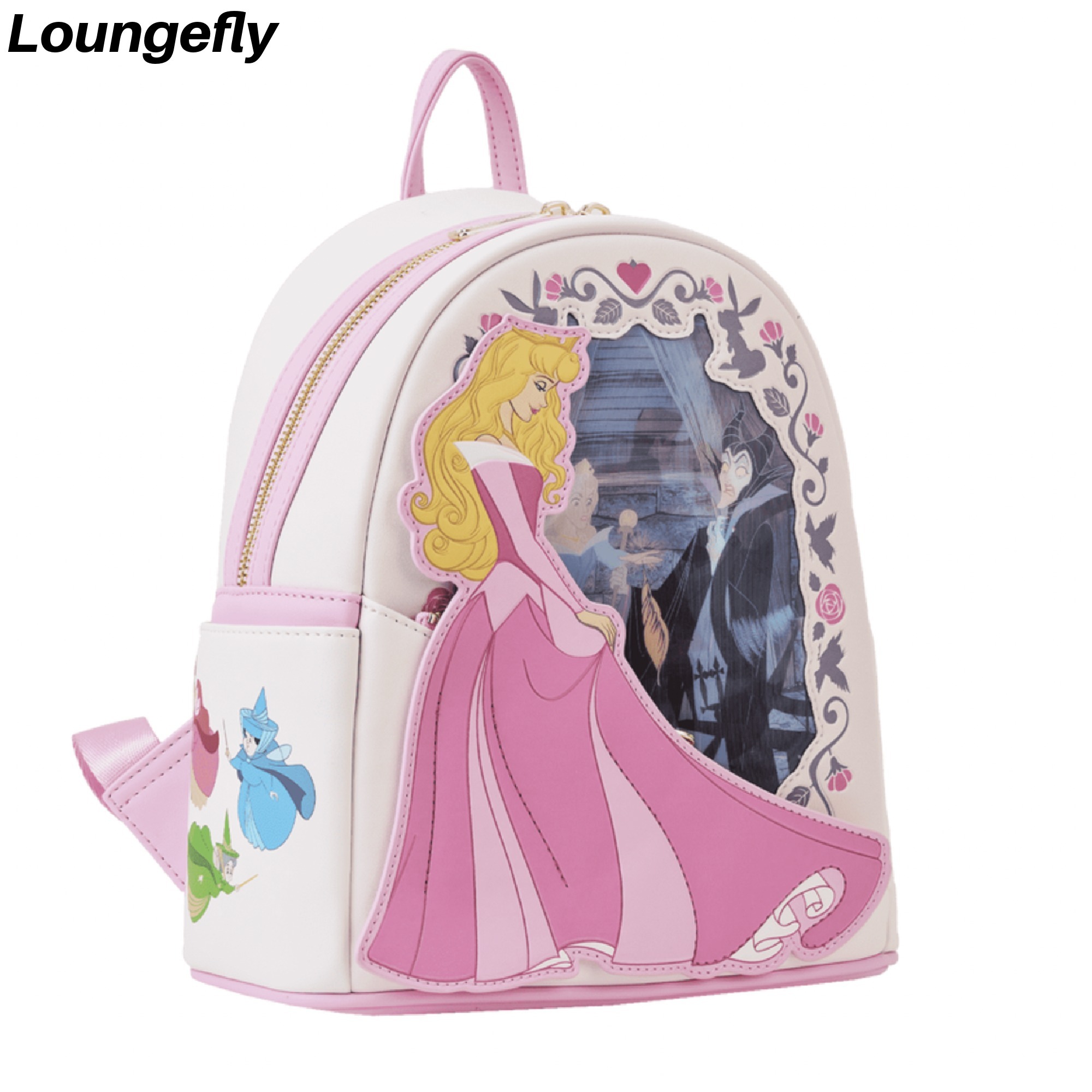 【Lounge Fly】Sleeping Beauty Princess Lenticular Backpack