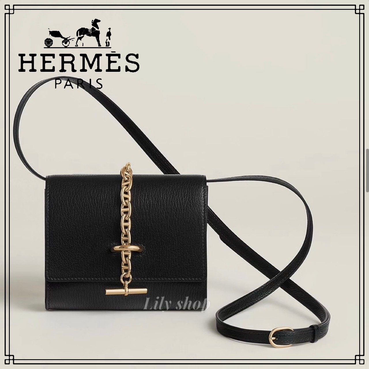 《新作》大人気【HERMES】Chaine d'Ancre コンパクトウォレット