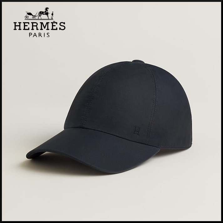 【小物から上品に！】HERMES レザー キャップ《Brooklyn》