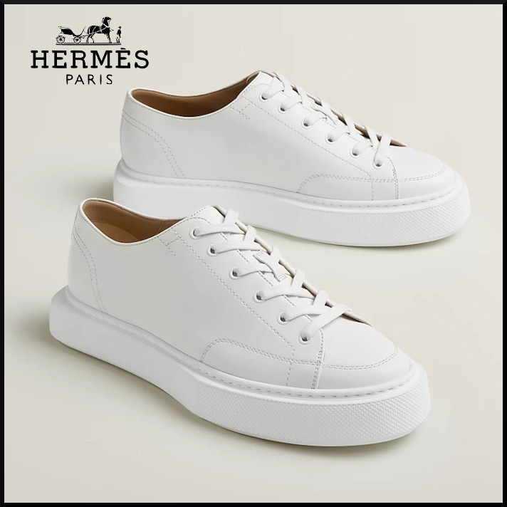 【国内完売商品！】HERMES メンズスニーカー ダービー・ハル
