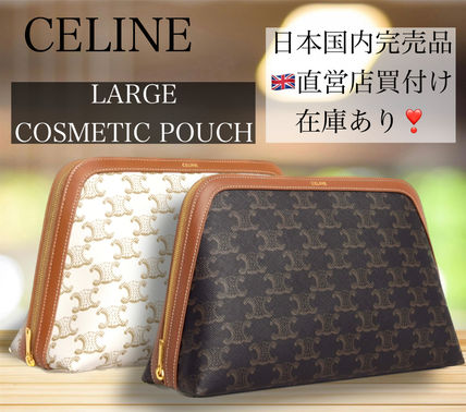 ホワイト(白)系 CELINE(セリーヌ) ポーチ(レディース) - 海外通販のBUYMA
