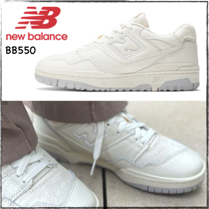 国内発送★ 厚底! New Balance BB550PWD ベージュ 男女兼用