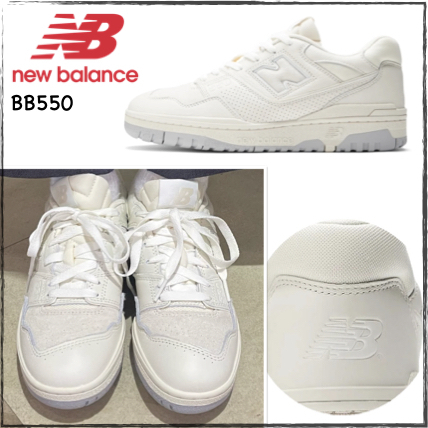 厚底☆ New Balance BB550PWD ホワイトBEIGE unisex 国内発送