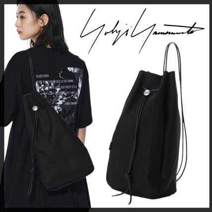 ヨウジヤマモト YOHJI YAMAMOTO DRAWSTRING BACKPACK バック