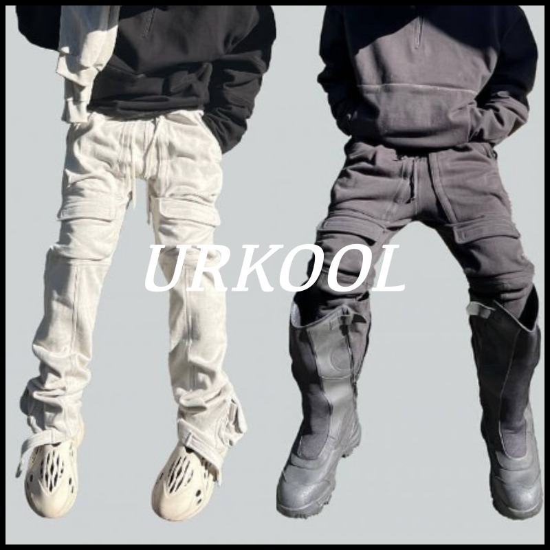 ☆関税/送料込み☆【URKOOL】カーゴスウェットパンツ