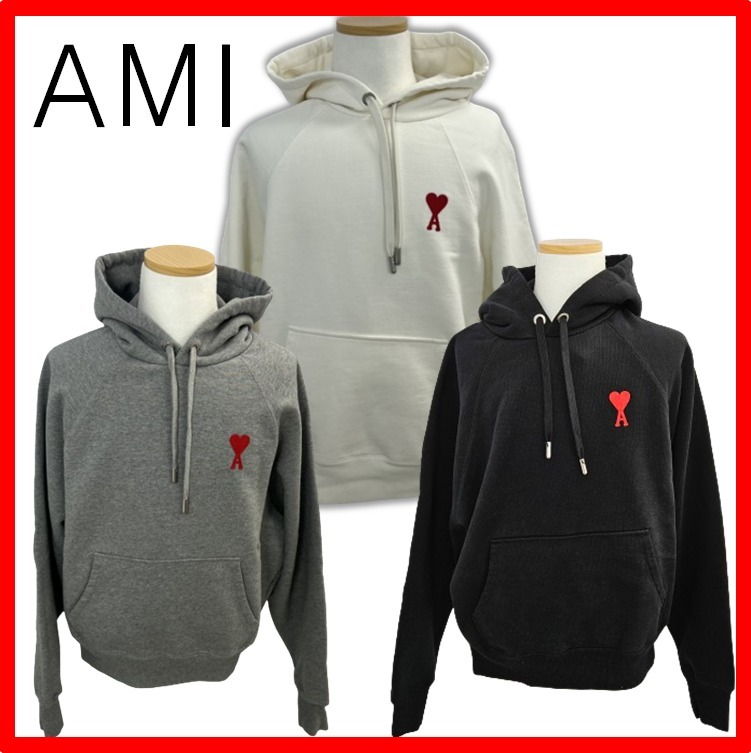 ★韓国の人気★【AMI】★アミ パリス HOODIE フーディー★
