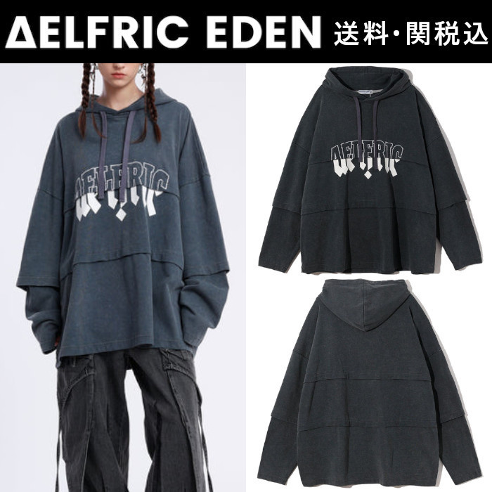 【Aelfric Eden】ヴィンテージ パッチワーク パーカー