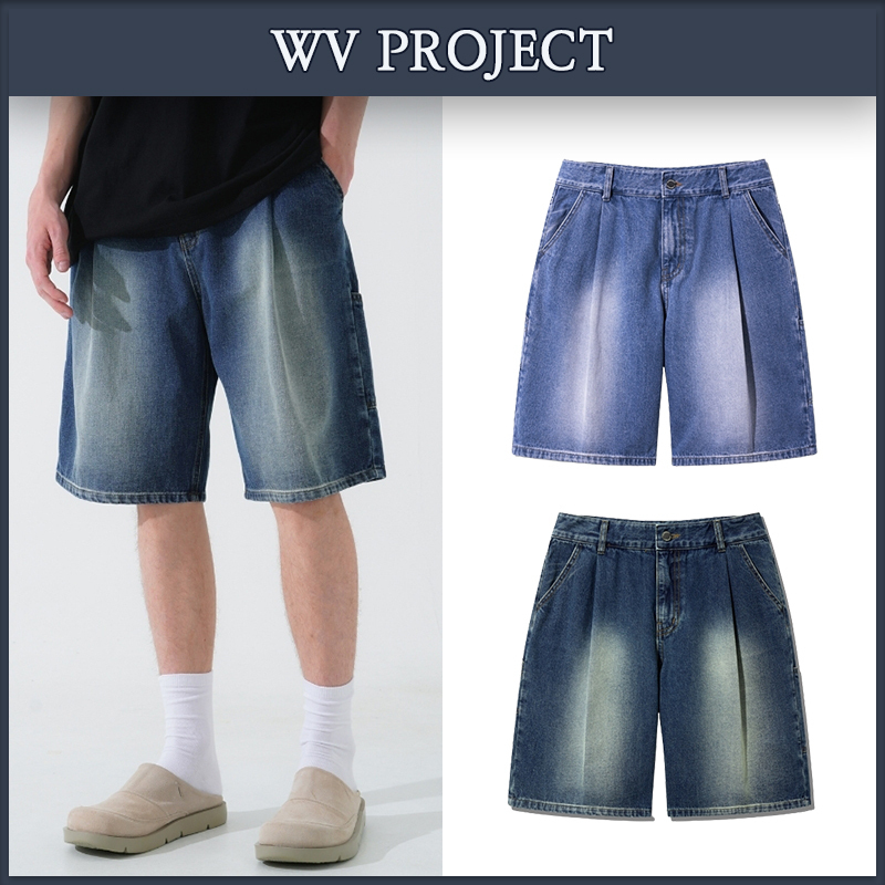 【WV PROJECT】送料・関税込★カーペンターデニムショートパンツ