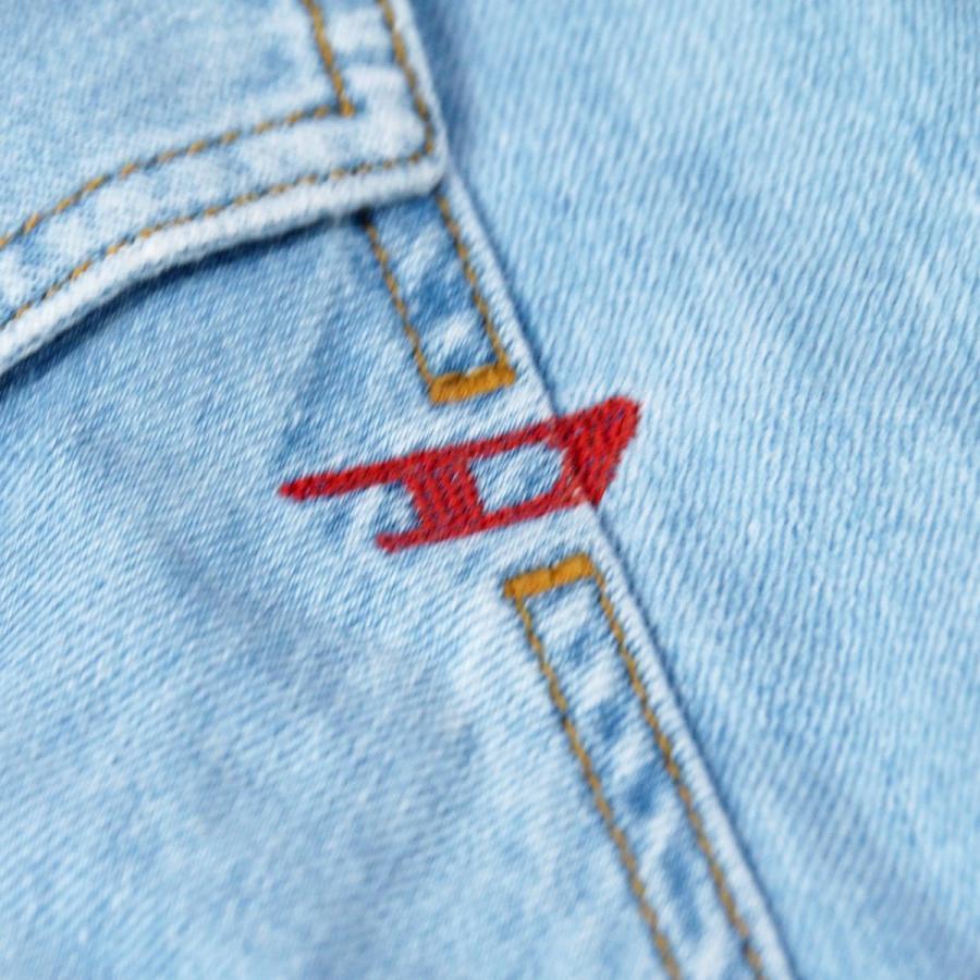 DIESEL LIBRARY DENIM D-OCEAN 長袖 ウエスタン デニムシャツ (DIESEL
