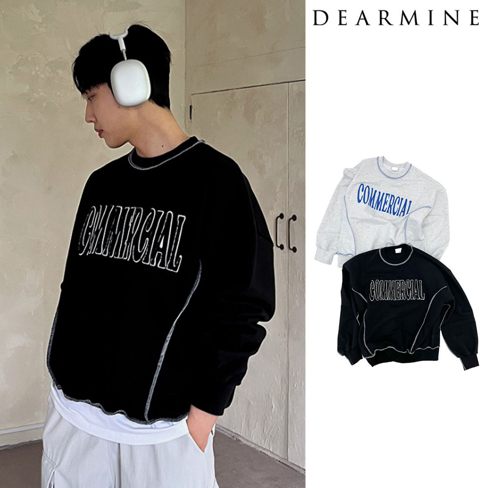 【DEARMINE】Commercial embroidery sweatshirt