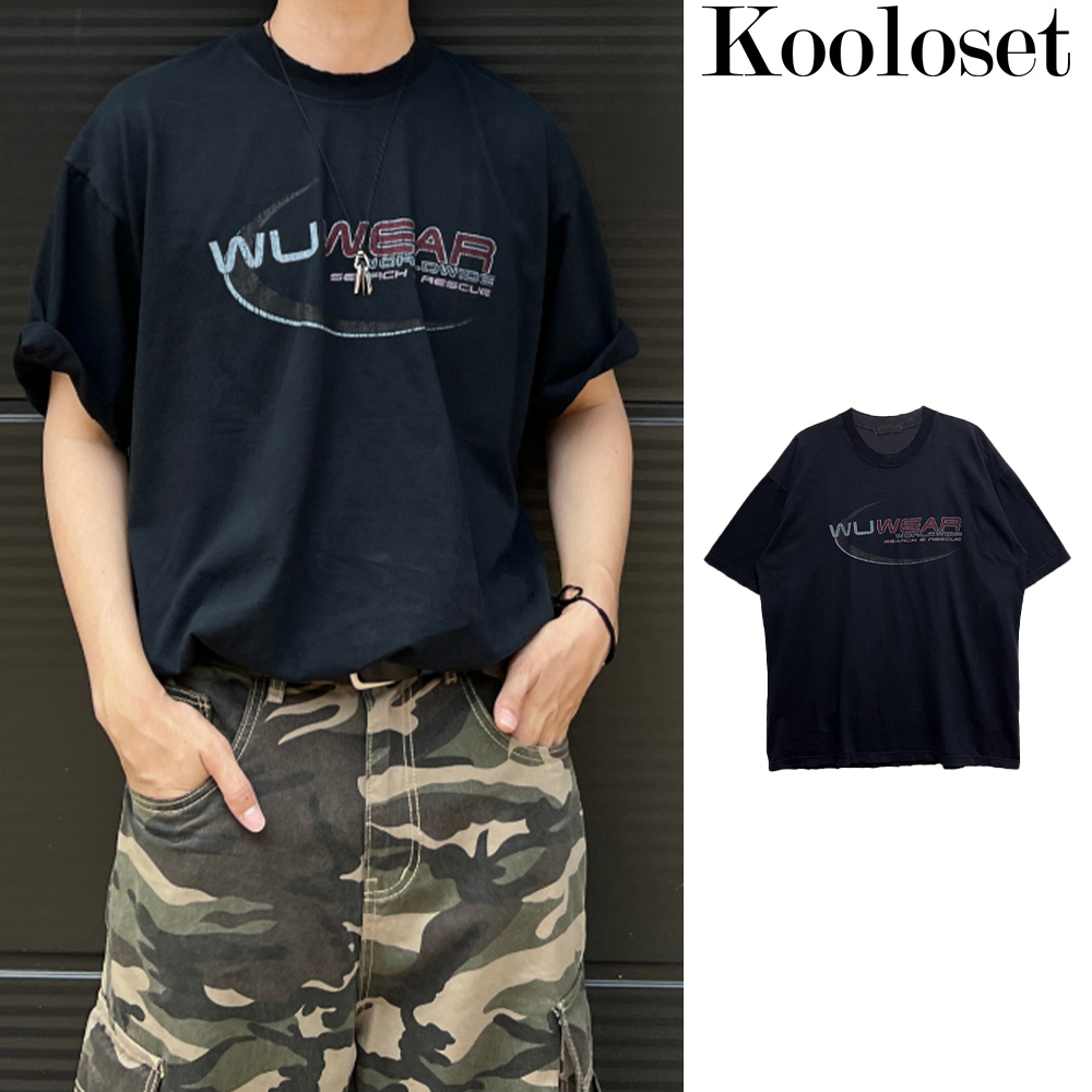 【KOOLOSET】WU Wear Worldwide Dying Tee