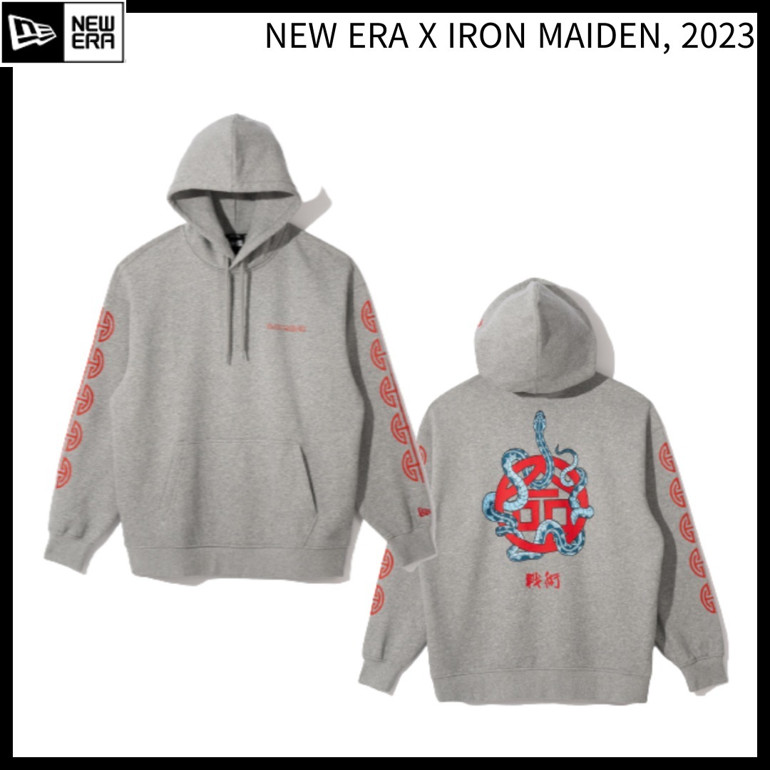 韓国newera■Iron Maiden Senjujutsu Hood(起毛)■送料込