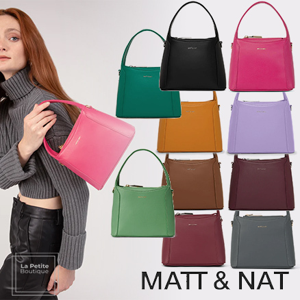 【MATT&NAT】ビーガン素材〇JADASM☆上品2wayハンドバッグ