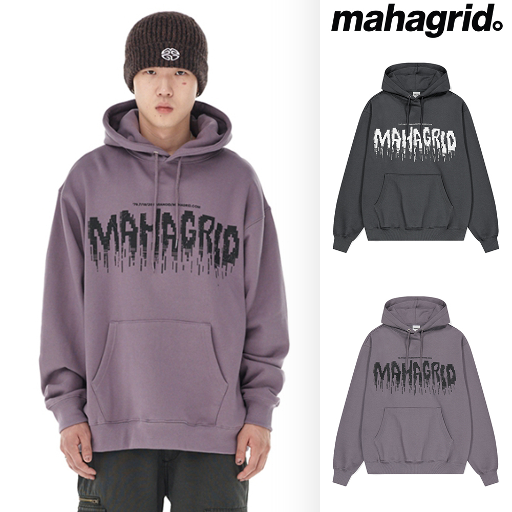 【mahagrid】23FW★ DISTORTION HOODIE