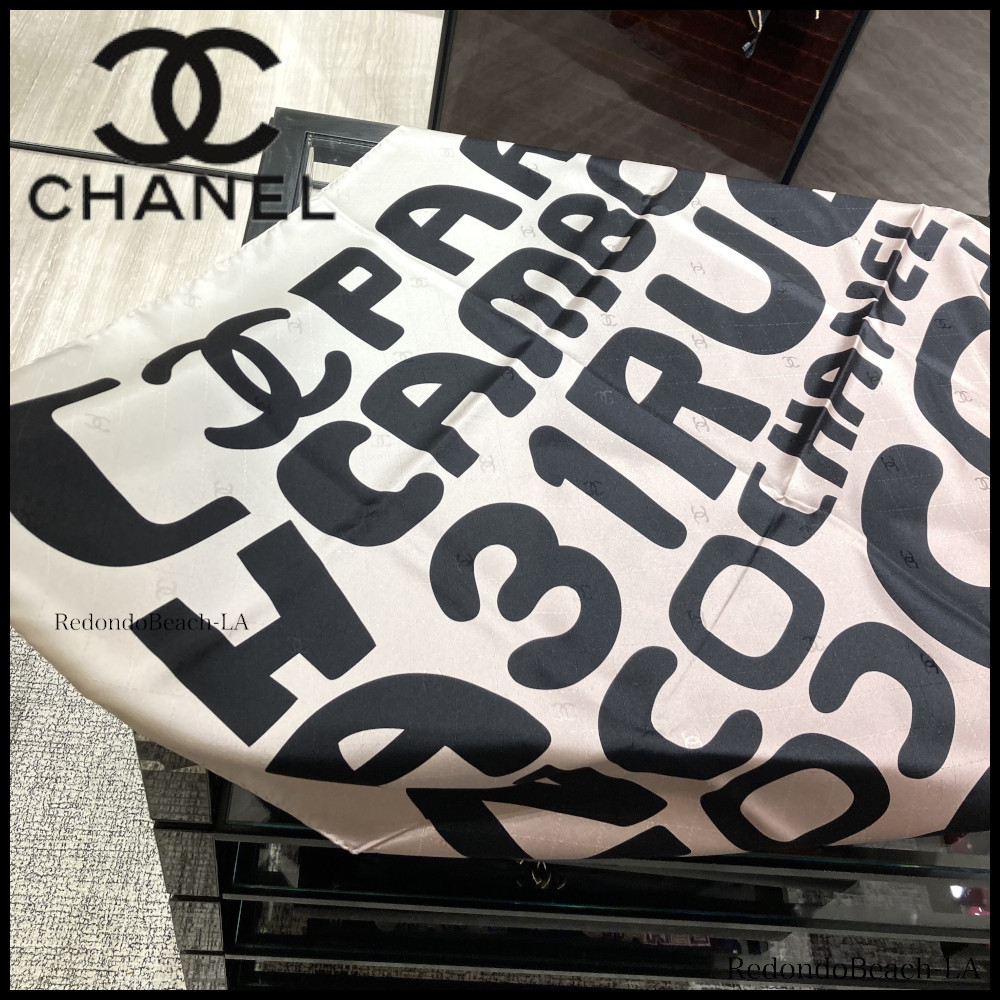 【大人のモード系で攻める】CHANEL★スカーフ★数量限定品