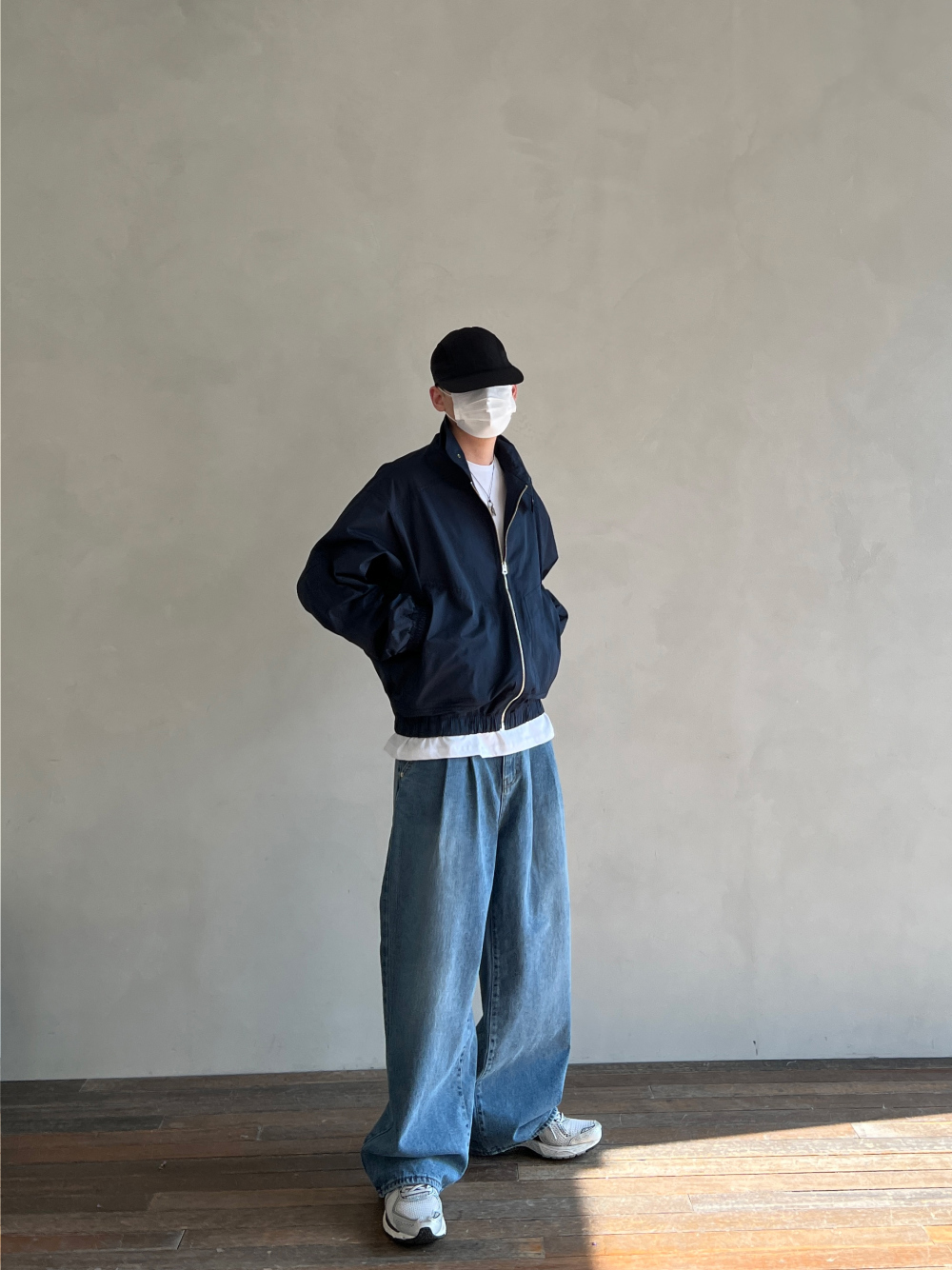 【KOOLOSET】Scope Two Tuck Wide Denim Scope Two Tuck Wide Denim - kooloset