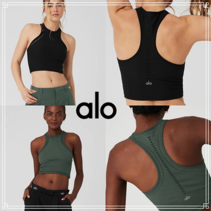 【ALO Yoga】レーサー バック タンクトップ 2色