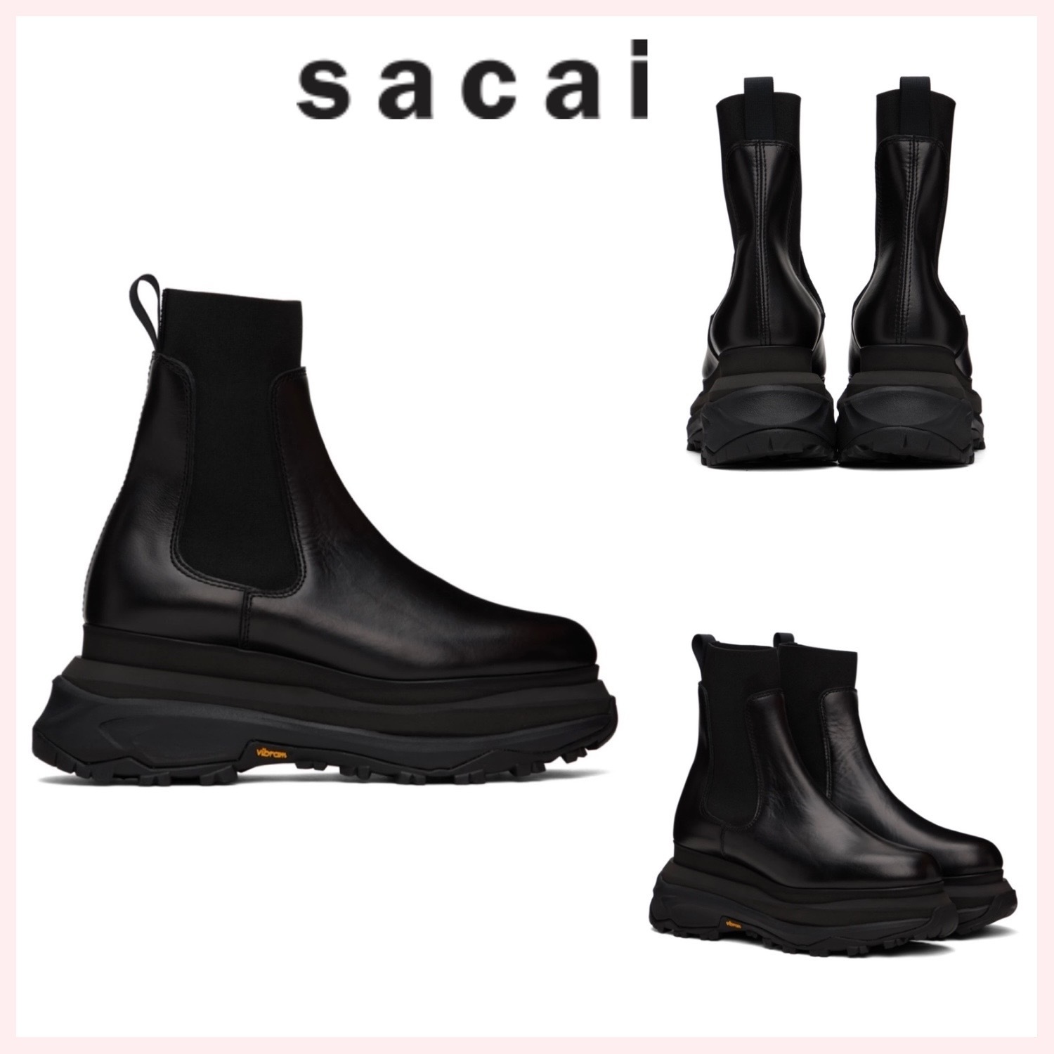 ★sacai★関税込♪NEW♪Chelsea ブーツ
