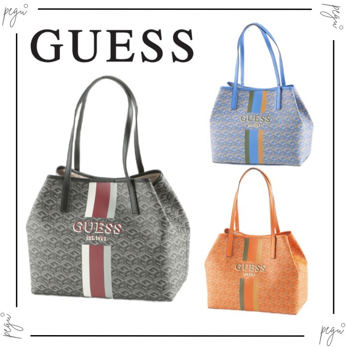 【Guess】国内発送 VIKKY G-CUBE ハンド トートバッグ ゲス
