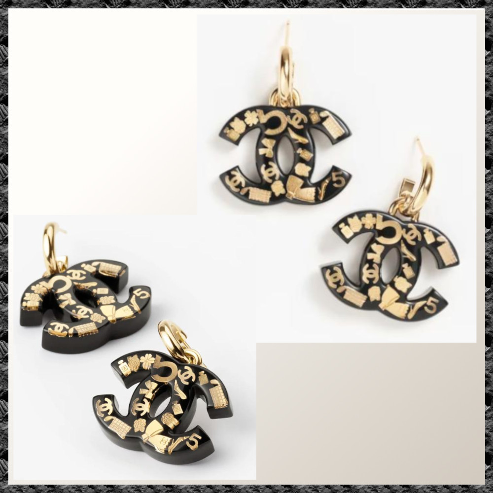 2023/24 AW◆送料込【CHANEL】ピアス メタル & レジン