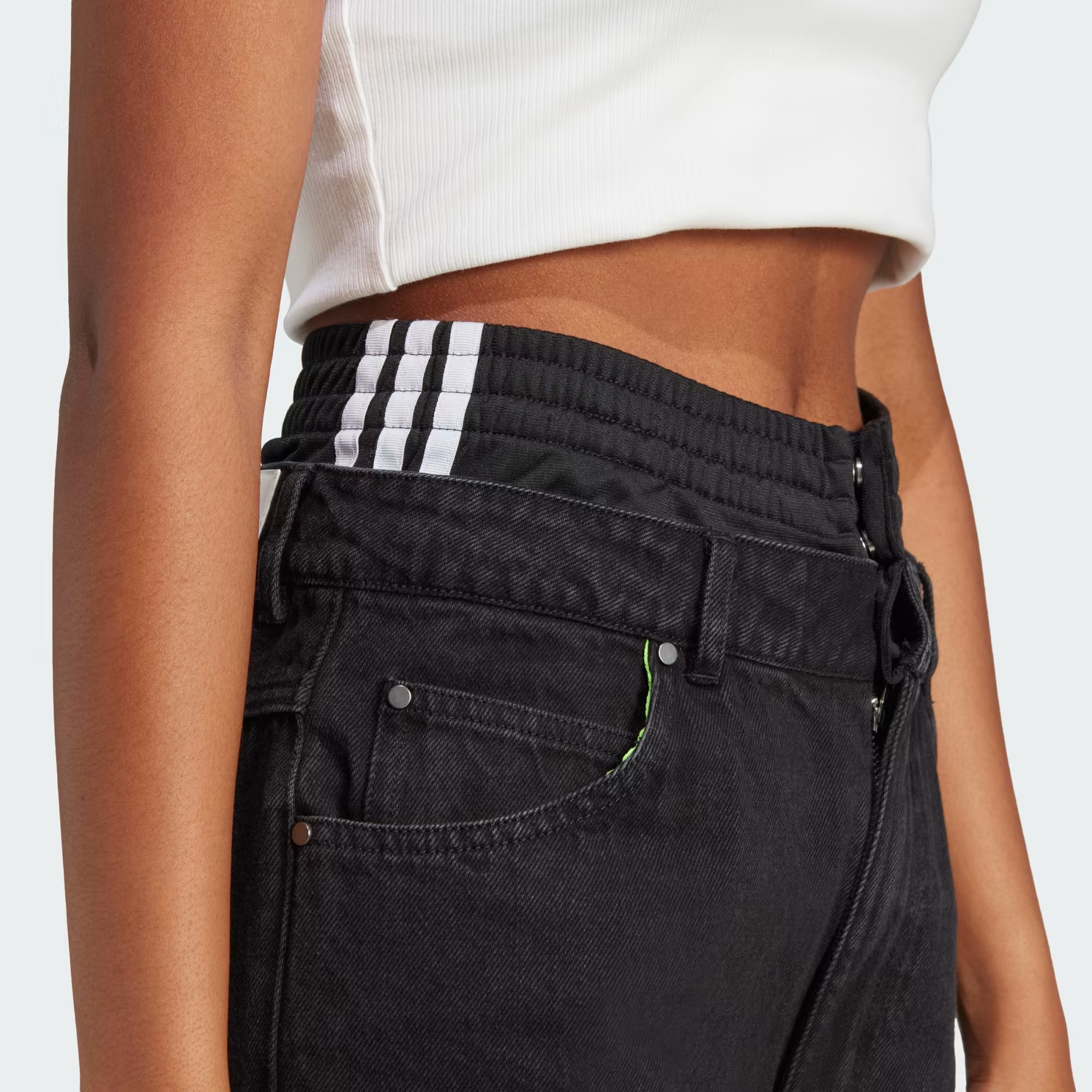 ★adidas x KSENIASCHNAIDER★W BOXER SHORT JEAN★追跡可 ☆adidas x KSENIASCHNAIDER☆W BOXER SHORT JEAN☆追跡可