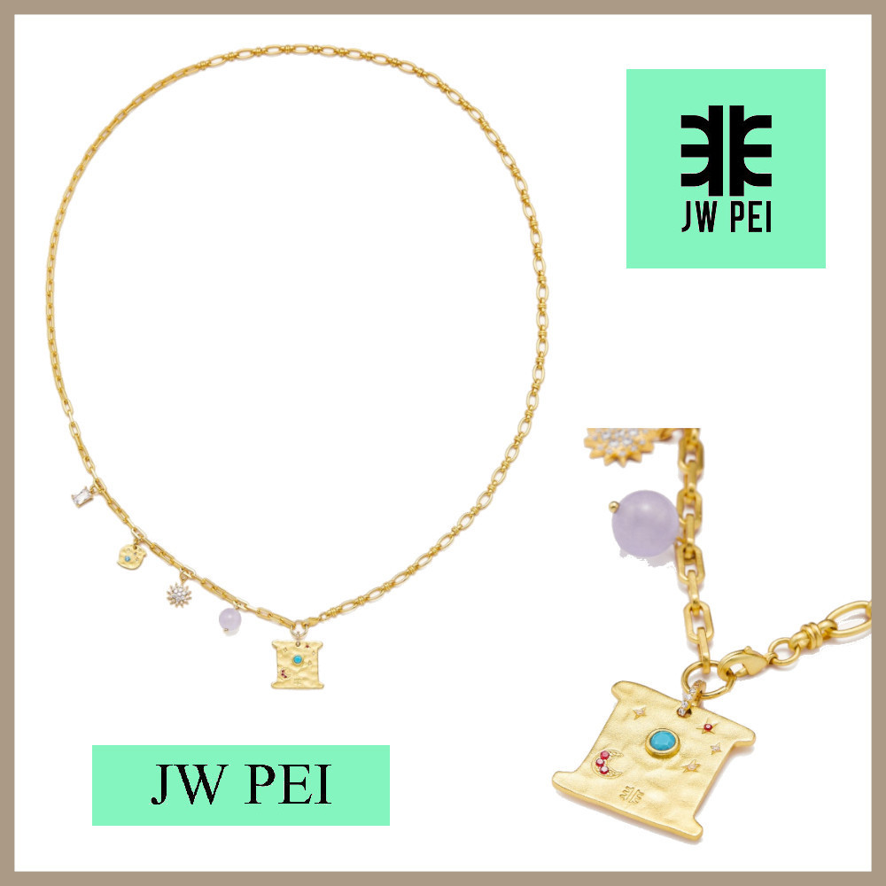 ★ JW PEI ★ コスモス スクエア マルチチャーム ネックレス