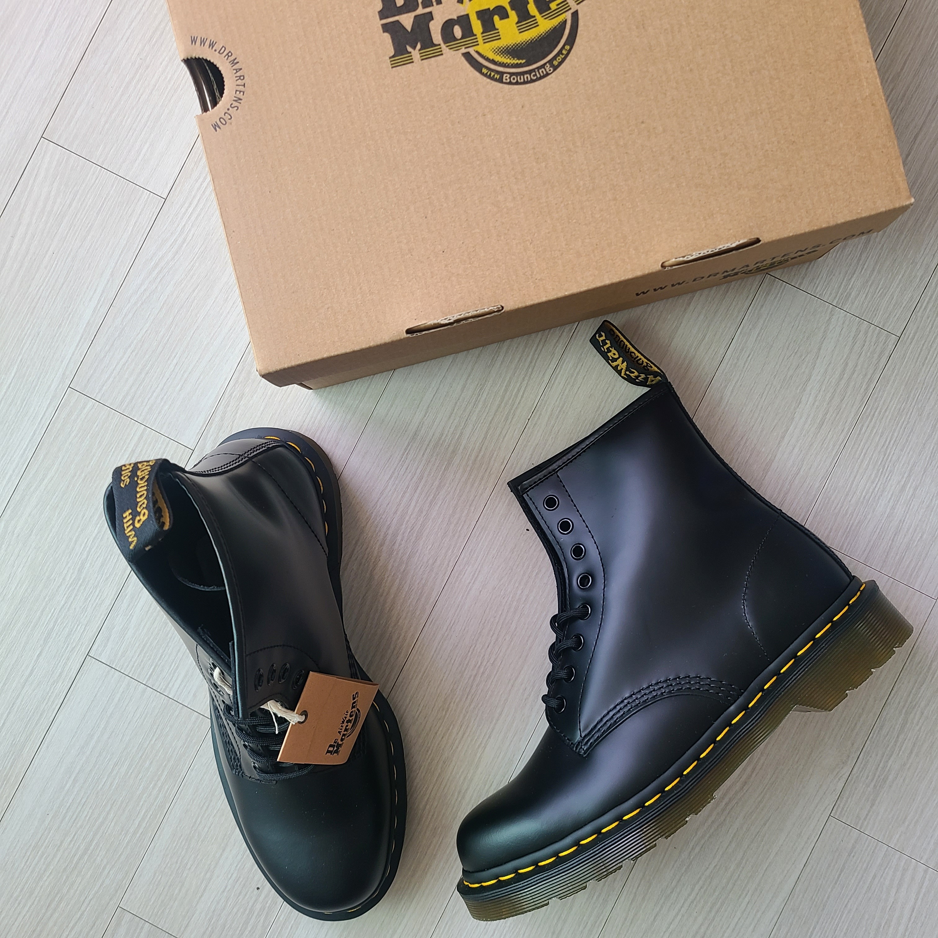 【Dr.Martens】1460 8ホール ブーツ ブラック アウトレット SALE