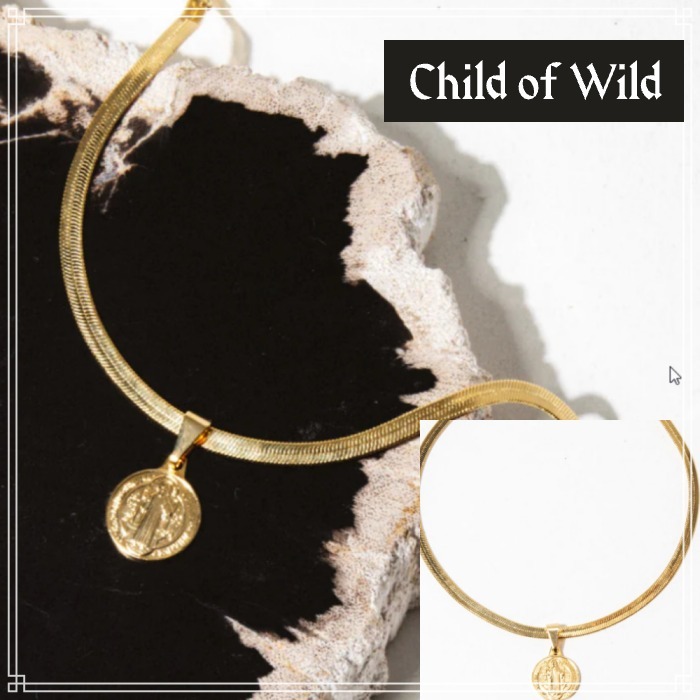 【Child Of Wild】St. Benedict 18KGF アンクレット