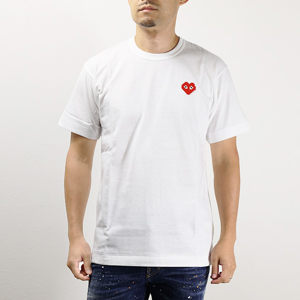 COMME des GARCONS コムデギャルソン Tシャツ 半袖 ロゴ ハート