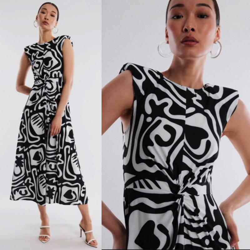 ☆BCBG MAXAZRIA プリントワンピース/ドレス☆