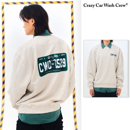 【Crazy Car Wash Crew】HIGHLIGHT SWEATSHIRTS Crazy Car Wash Crew(クレイジーカーウォッシュクルー