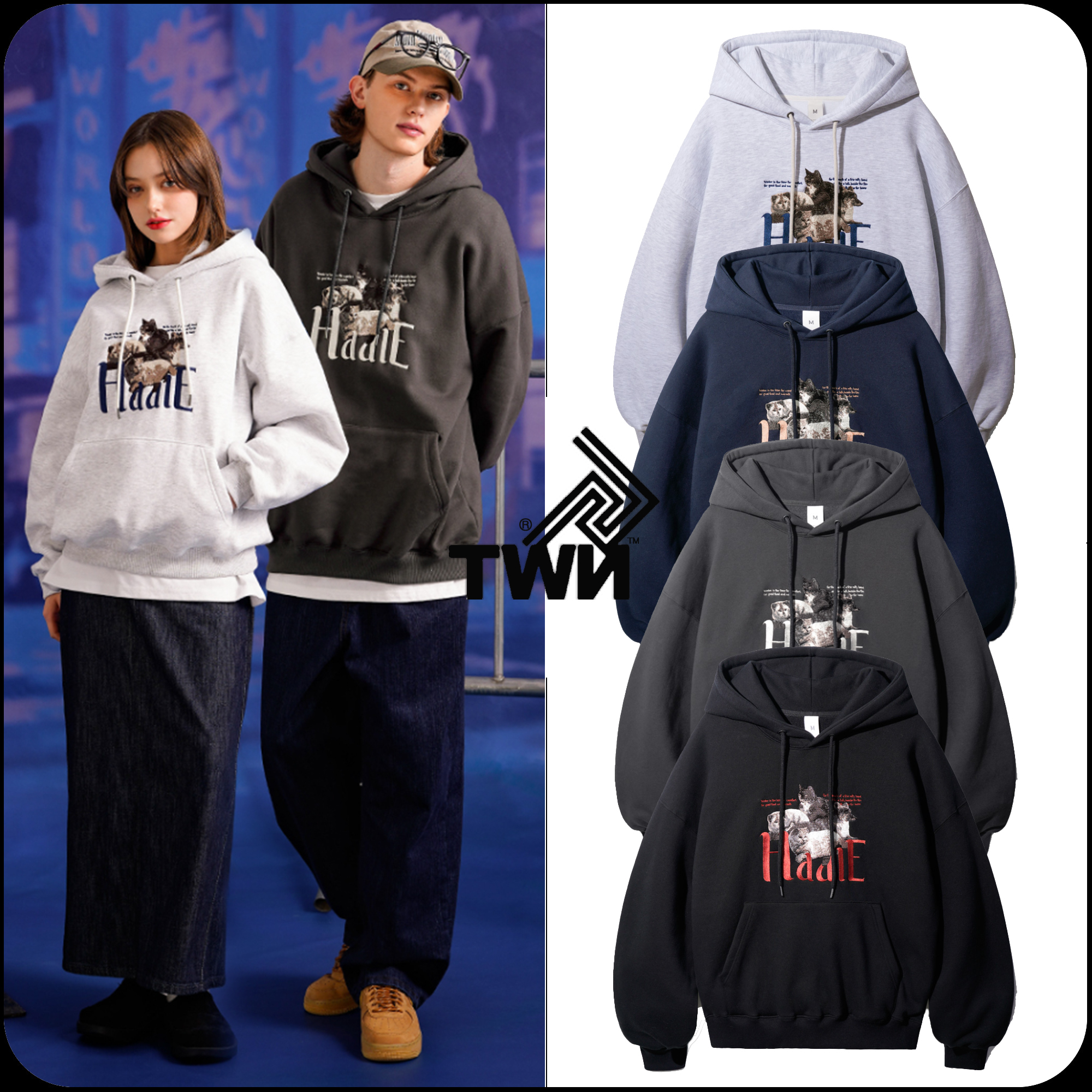 [TWN]★HDDLE HOODIE
