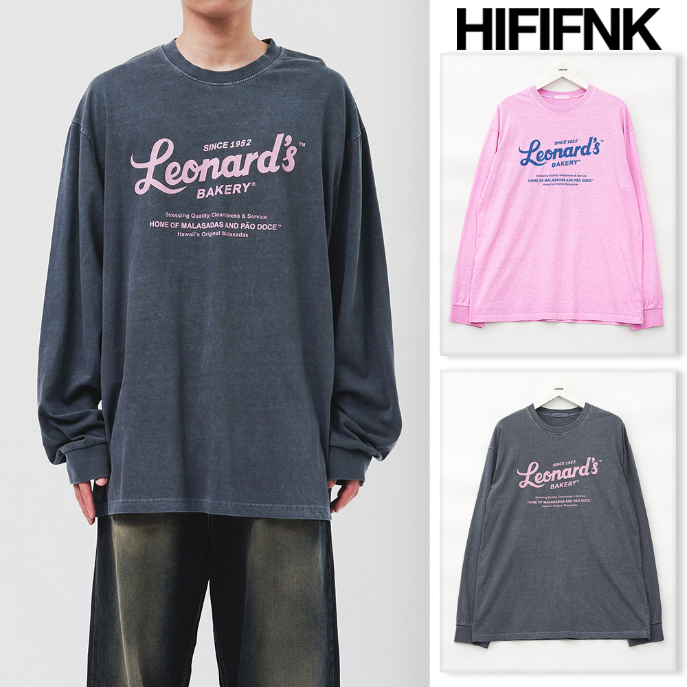 【HI FI FNK】Leonard Pigment Longsleeve