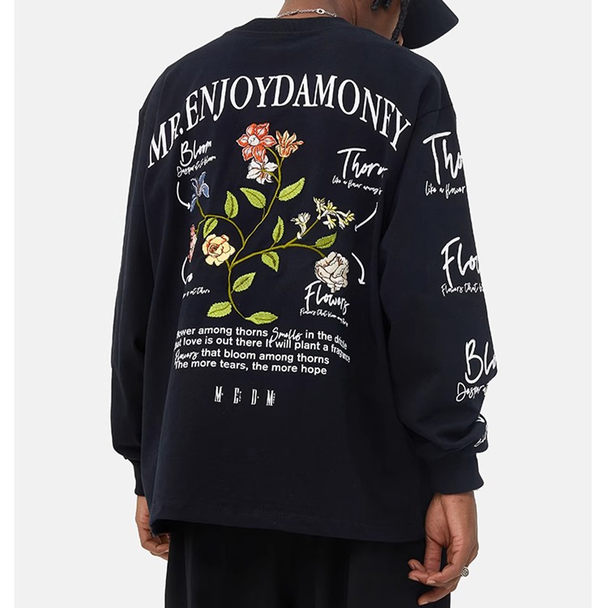MEDM ミスターエンジョイダマネー ロンティー 長袖 Tシャツ (MR