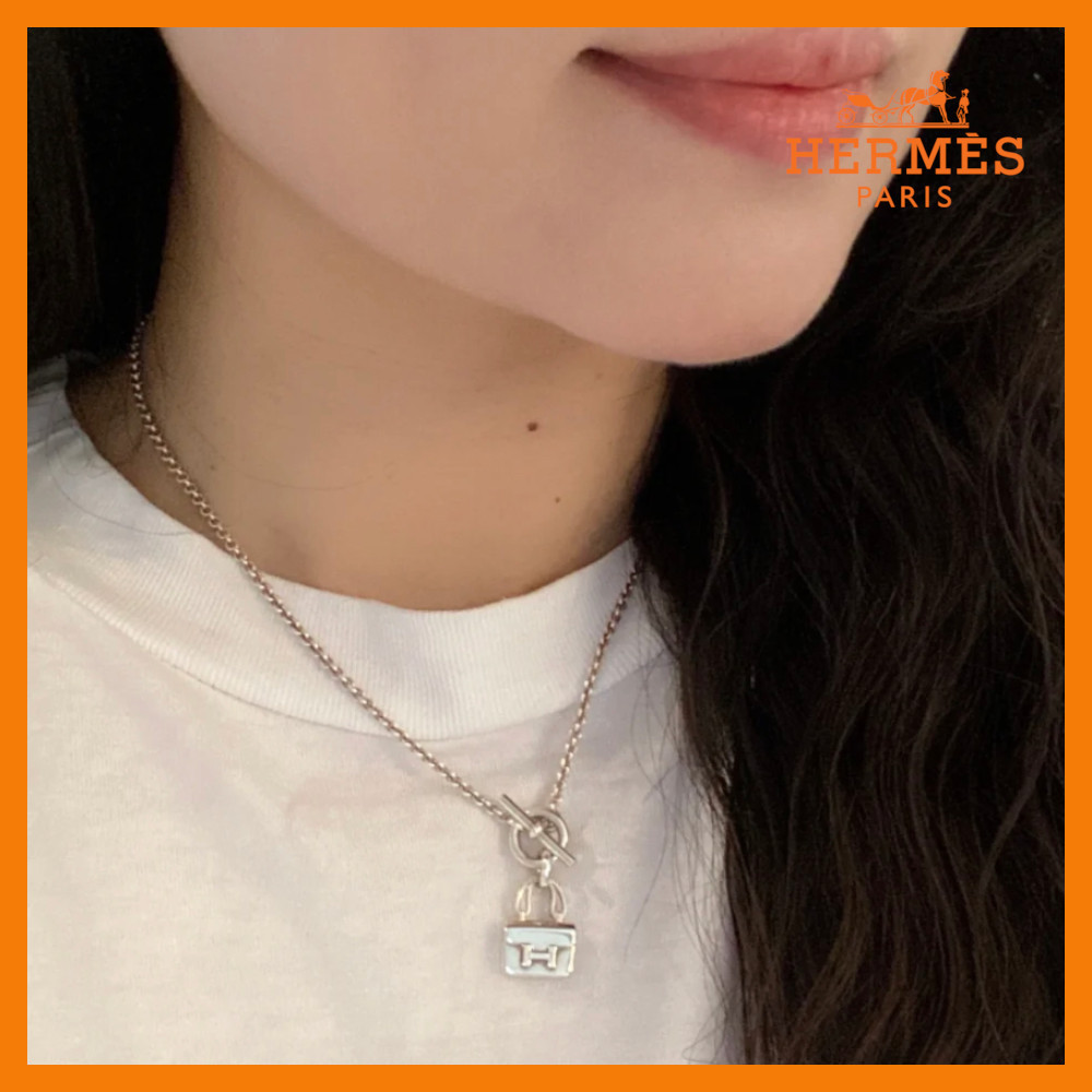 【モチーフキュート♡】HERMES★ペンダント コンスタンス