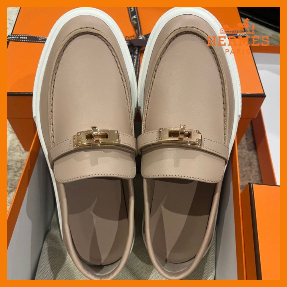 【上品なのにカジュアル♪】HERMES★スリッポンスニーカー GAME