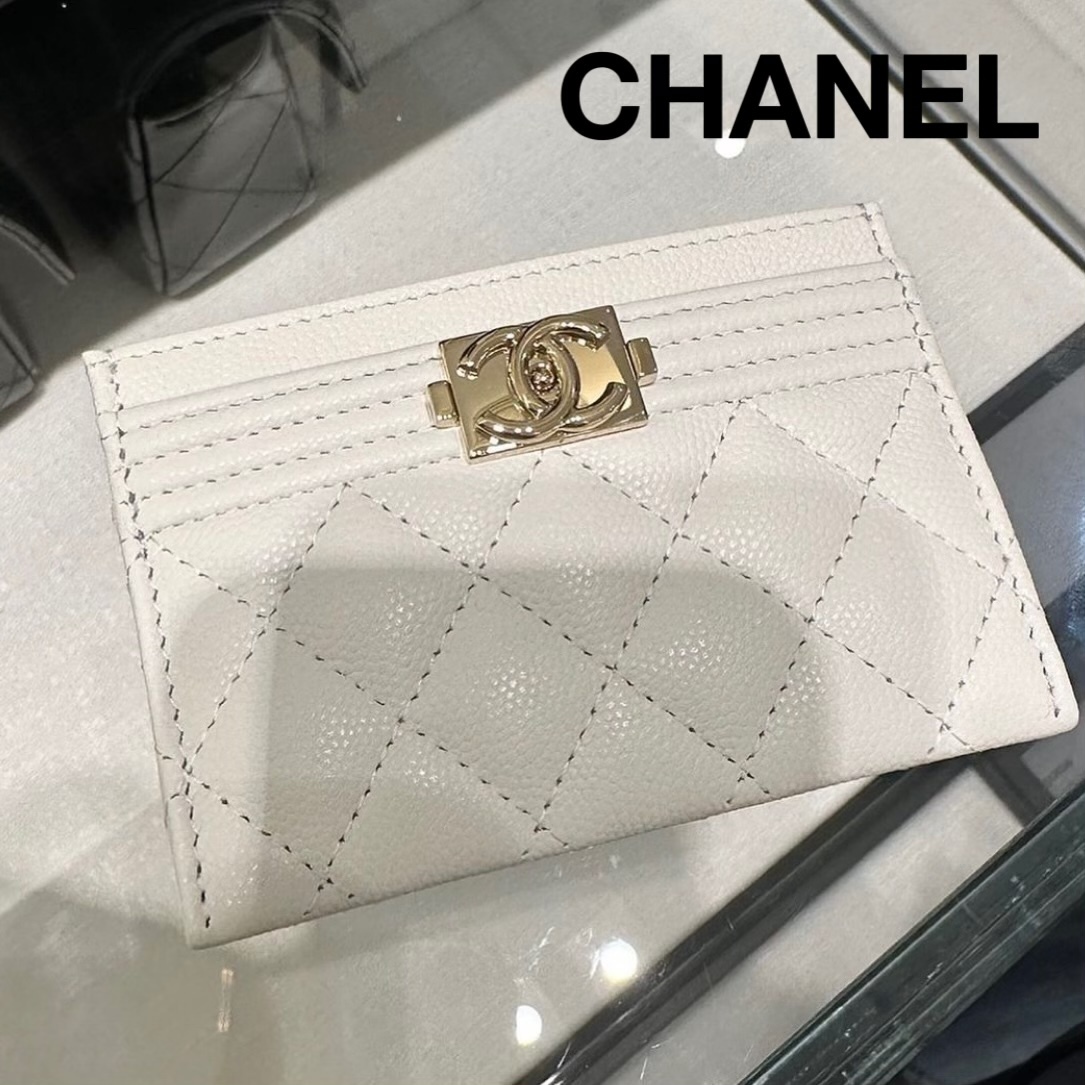 人気【CHANEL】ボーイシャネル BOYCHANEL  カードケース