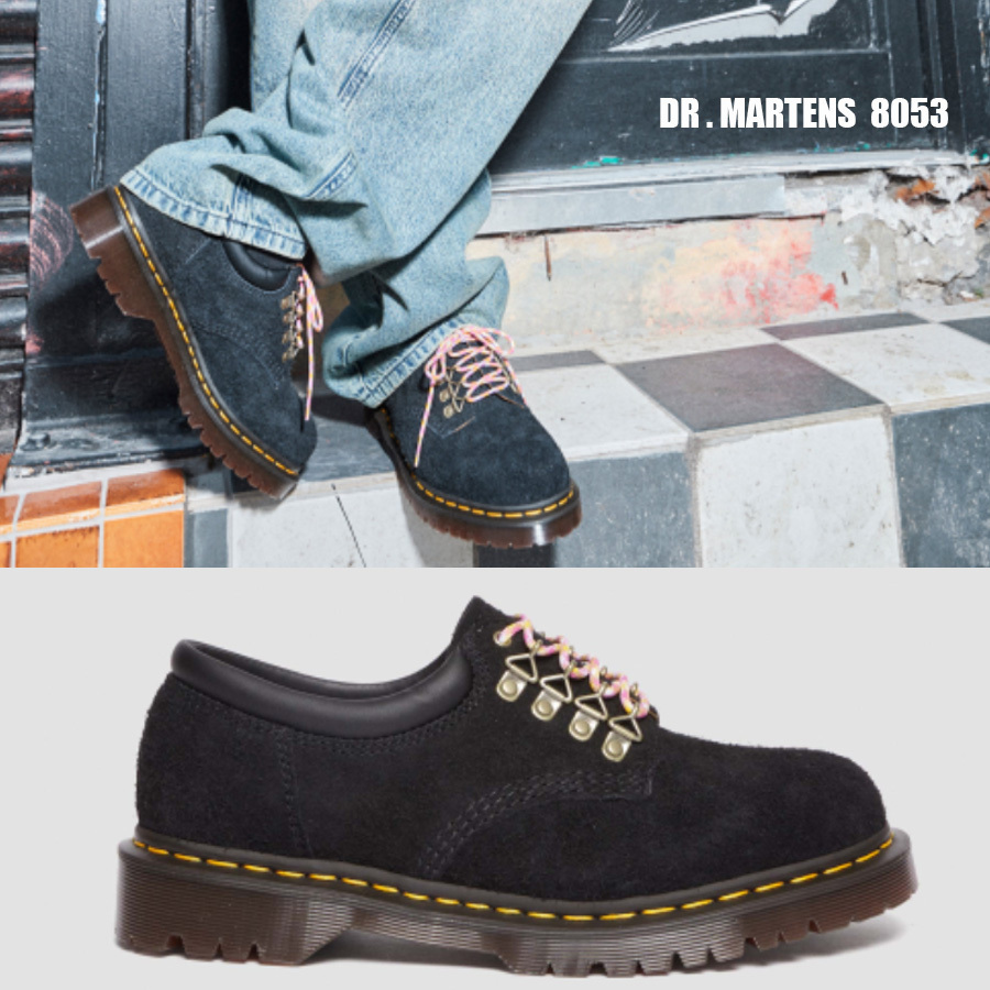 Dr Martens★8053 5 ホール シューズ★兼用★BLACK