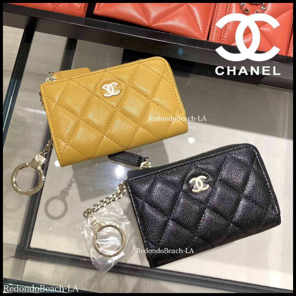 充実した品のある生活を★CHANEL★キーホルダー★キャビアスキン