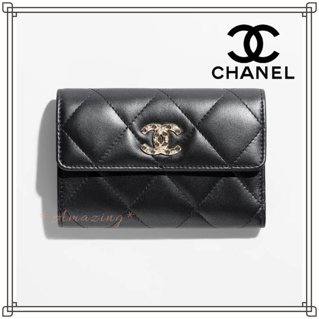 大人気【CHANEL】CCマークが素敵♡財布 FLAP WALLET