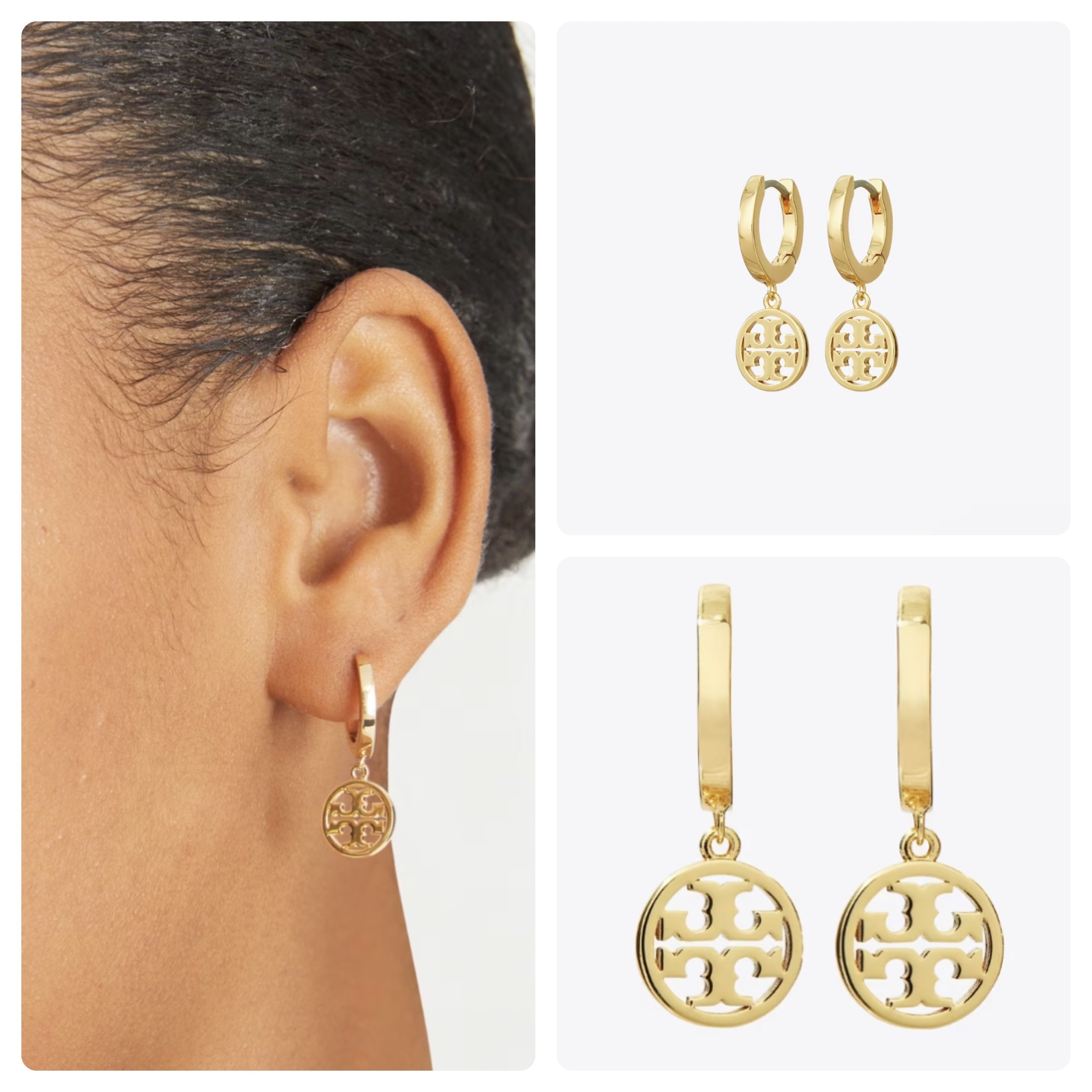 福袋 TORY BURCH(トリーバーチ)Millerドロップフープピアス アクセサリー