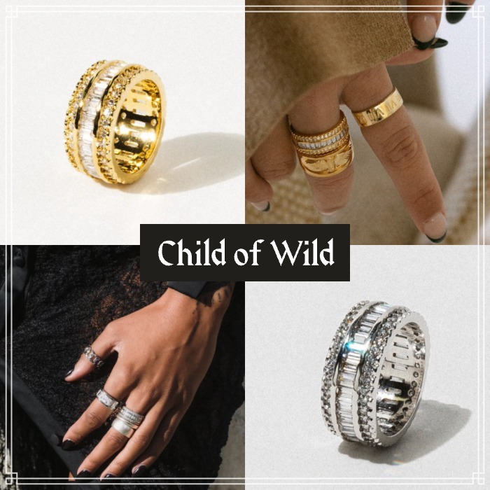 【Child Of Wild】Rita リング 2色