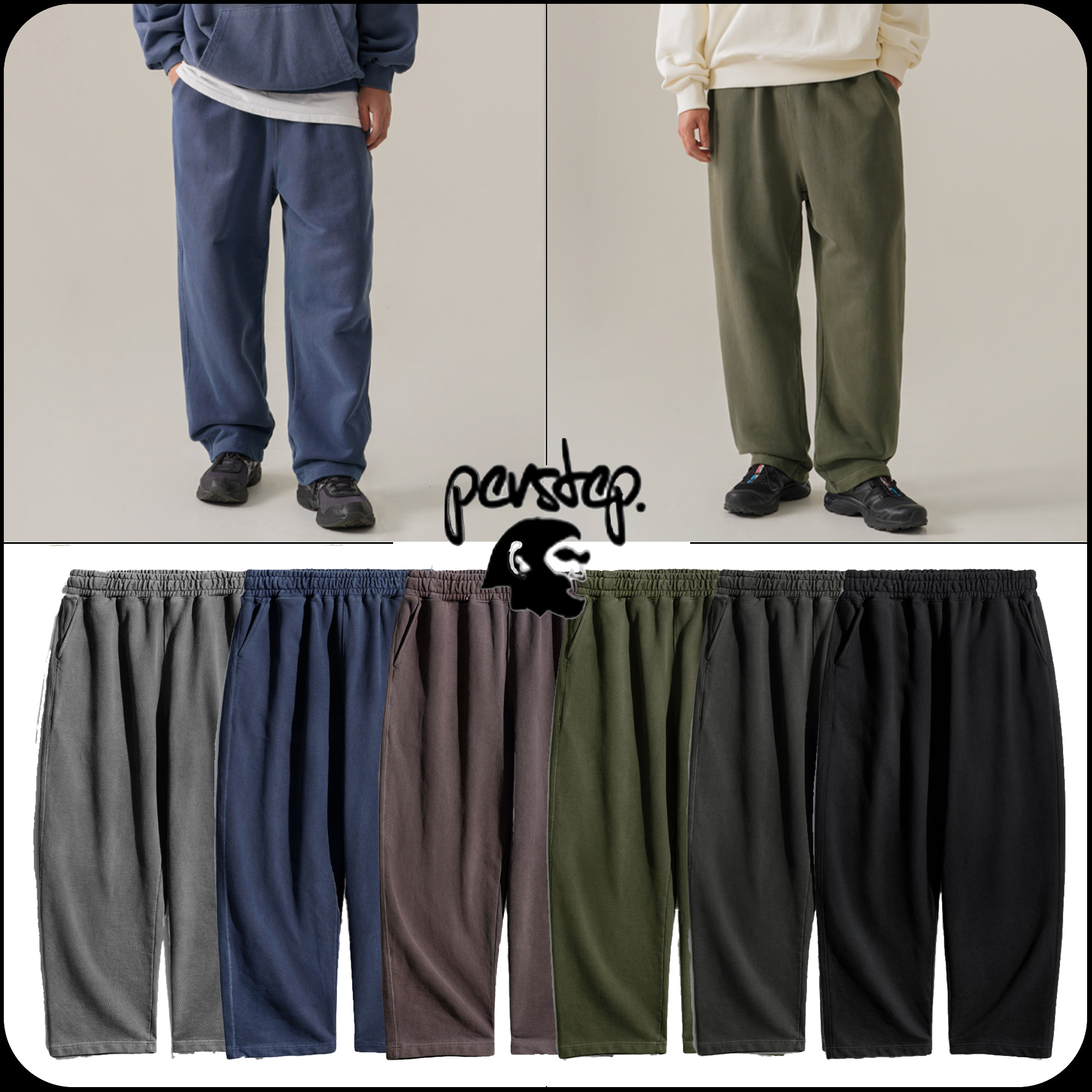 [PERSTEP]★LIAM PIGMENT LOUNGE HEAVY WEIGHT PANTS